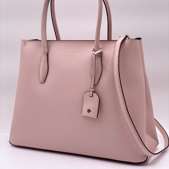 kate spade Handbags - Kate Spade Medium Top ZIP Satchel Rose Smoke